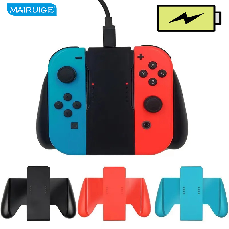 Supporto di ricarica Joy-con Controller Gaming Grip Switch Maniglia Comfort Staffa Supporto Supporto compatibile con accessori Nintendo