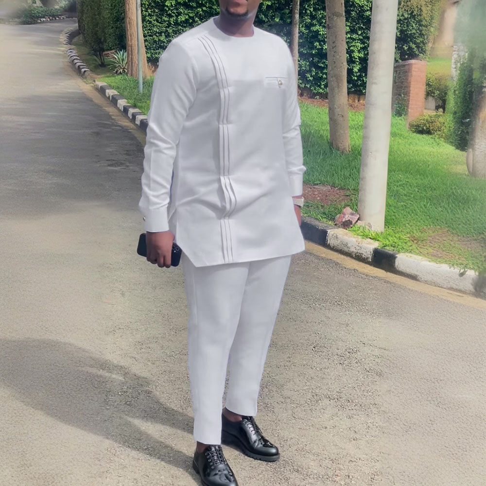 ชุดคาฟตันแอฟริกัน2ชิ้นสูทหรูหราสำหรับผู้ชาย, ใหม่ฤดูร้อนชุดอาบายาแบบดั้งเดิมเซ็ทชุดนอนเด็กสไตล์ดาชิกิ