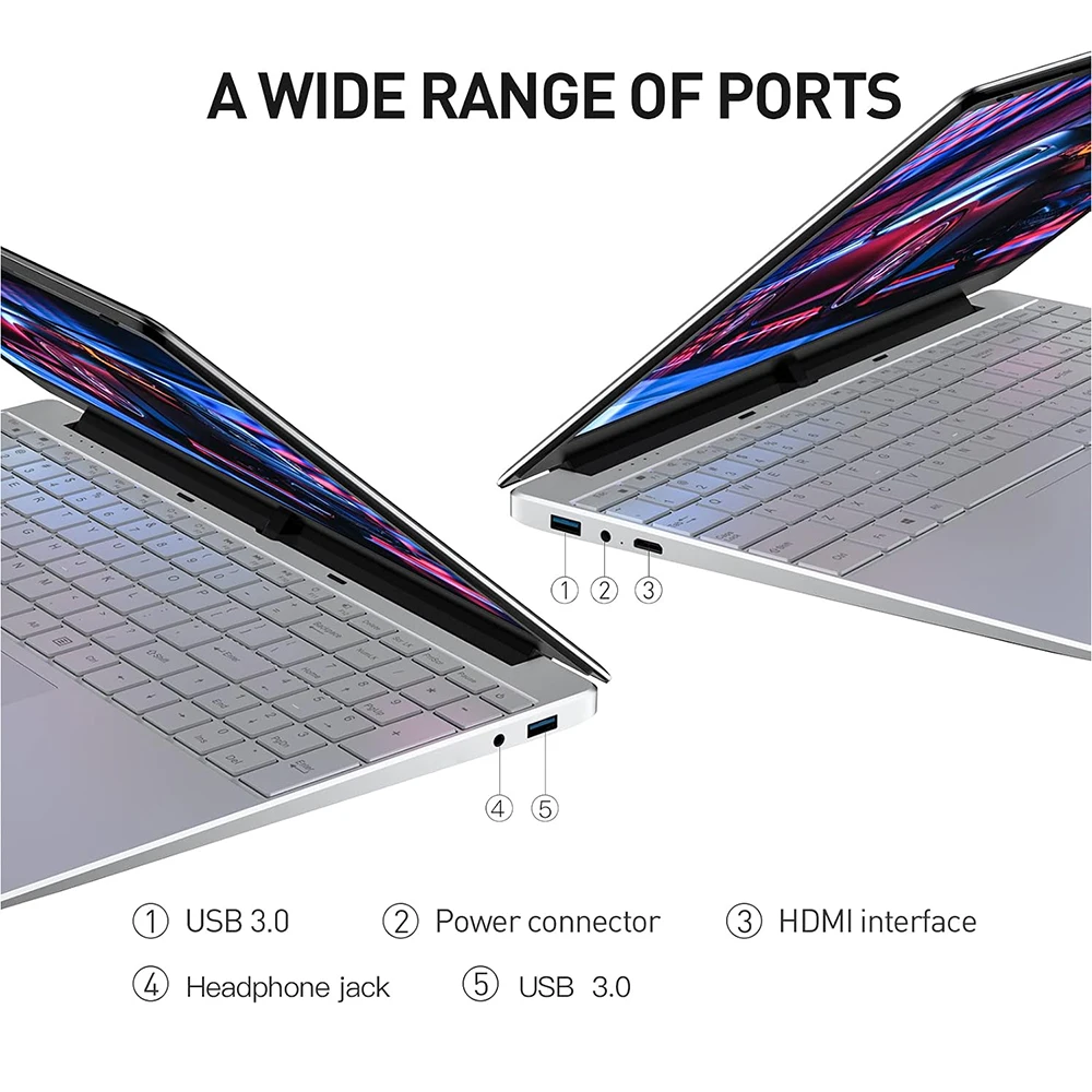 Xiaman 15.6 "intel pentium 7505 computador portátil windows 11 pro dual core laptops portáteis pc desbloqueio de impressão digital gamer notebook