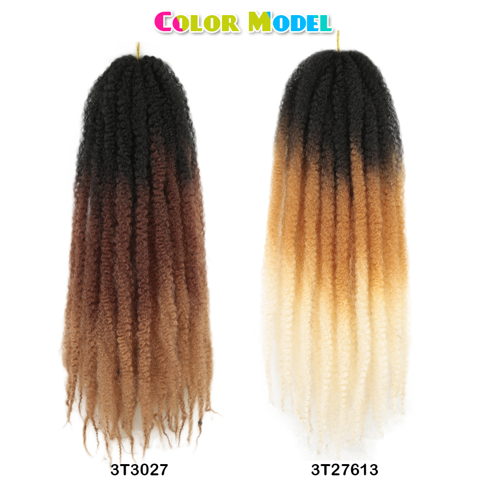 ツイストヘアエクステンション,24インチのかぎ針編みの編み込み,ツイストの長さ,エクステンション