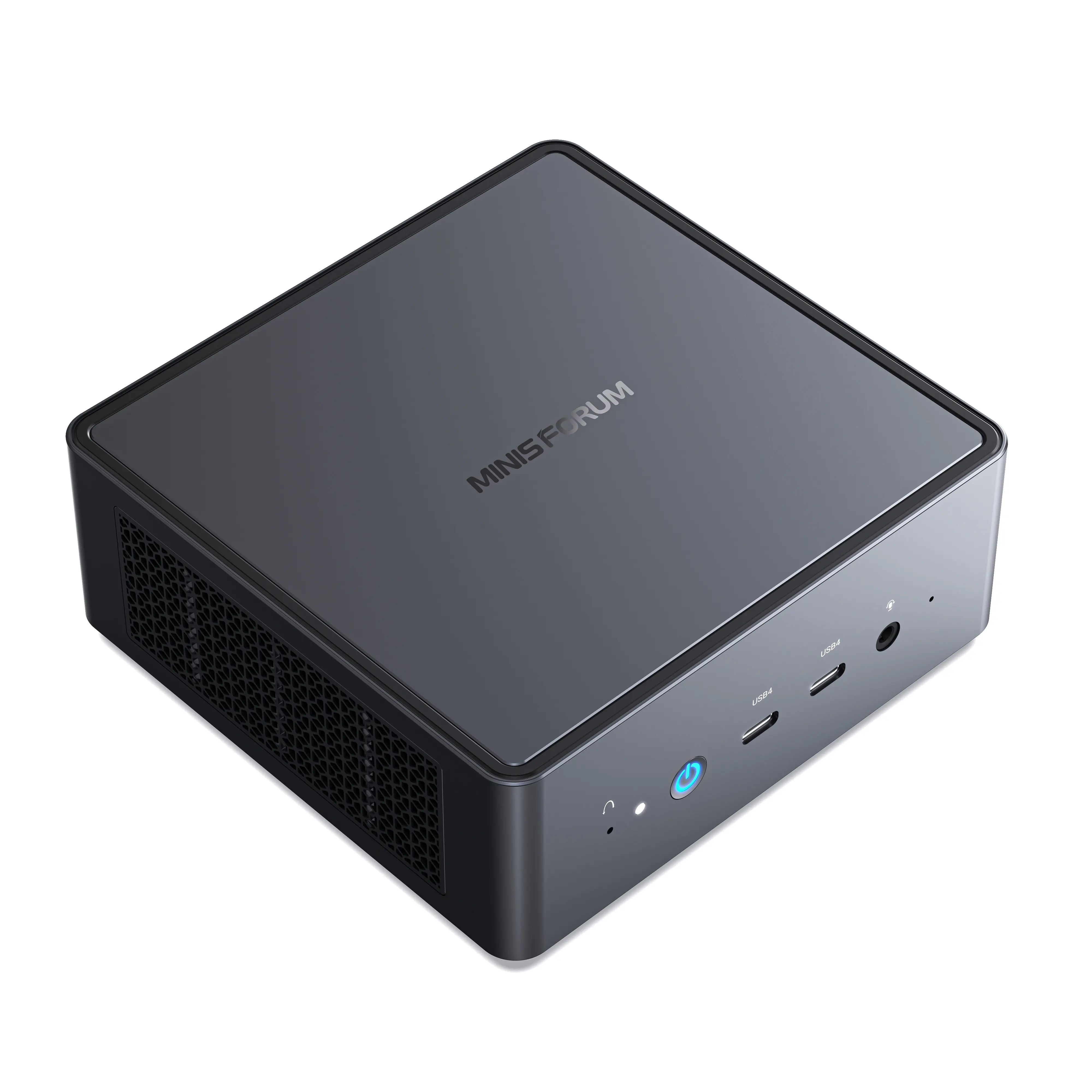 MINISFORUM UM890 UM880 Pro Gaming Mini PC AMD Ryzen 9 8945HS R7 8845HS PRO 2*DDR5 Cold Wave 2.0 WiFi 6E Window 11 Mini Computer