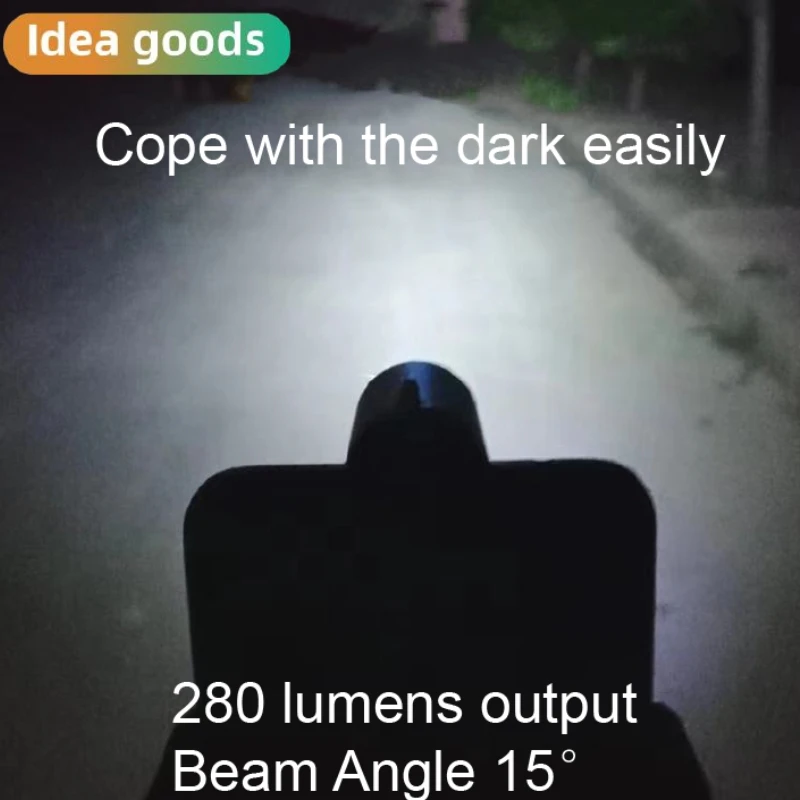 Portable Flashlight 280 High Lumens Phone USB Rechargeable Outdoor Handy Torch Powerful Tactical Flashlight Pocket Flashlight