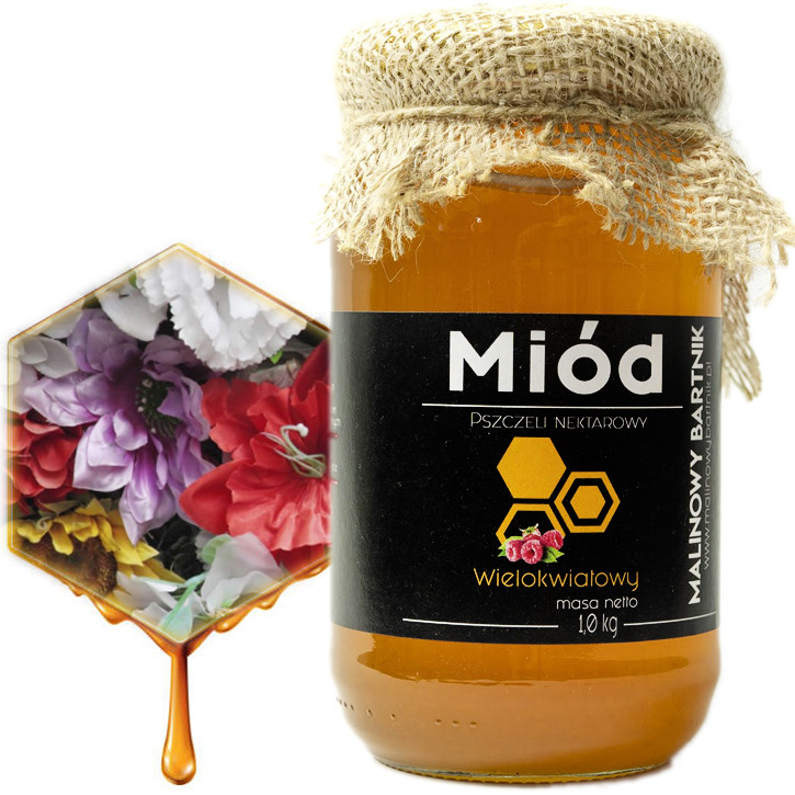 MIÓD WIELOKWIATOWY 1 KG -Świeże zbiory 2025 Maj