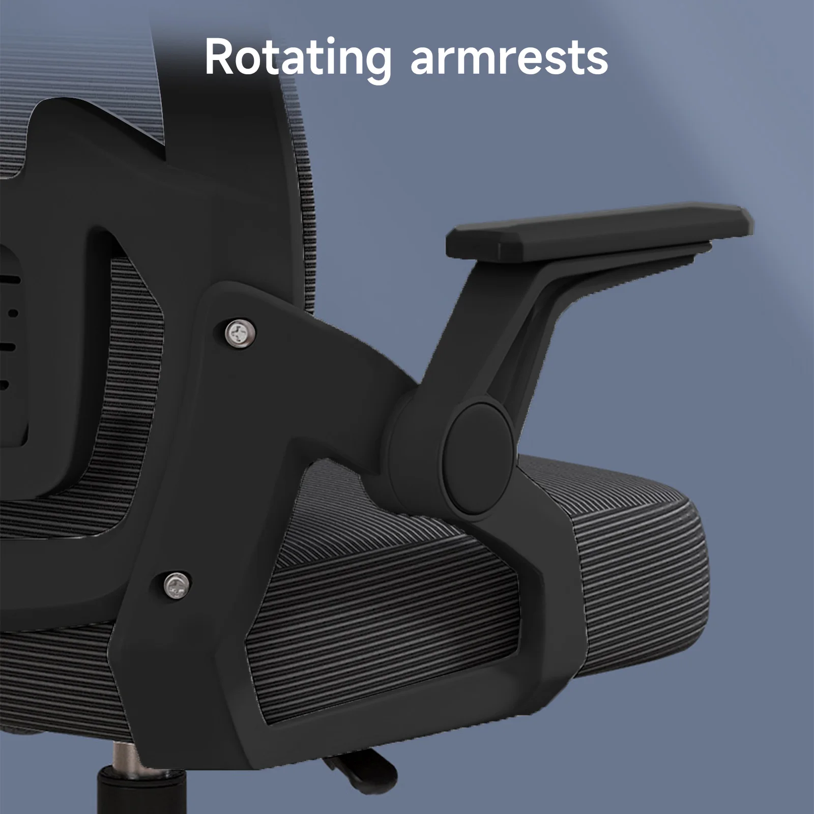 Sedili ergonomici in lattice a rete braccioli sedie da ufficio ruota girevole regolabile in altezza con supporto lombare per ufficio