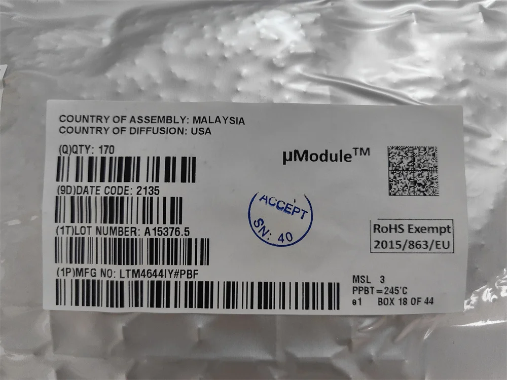 LTM4644IY#PBF  LTM4644Y In stock 100% Original and New