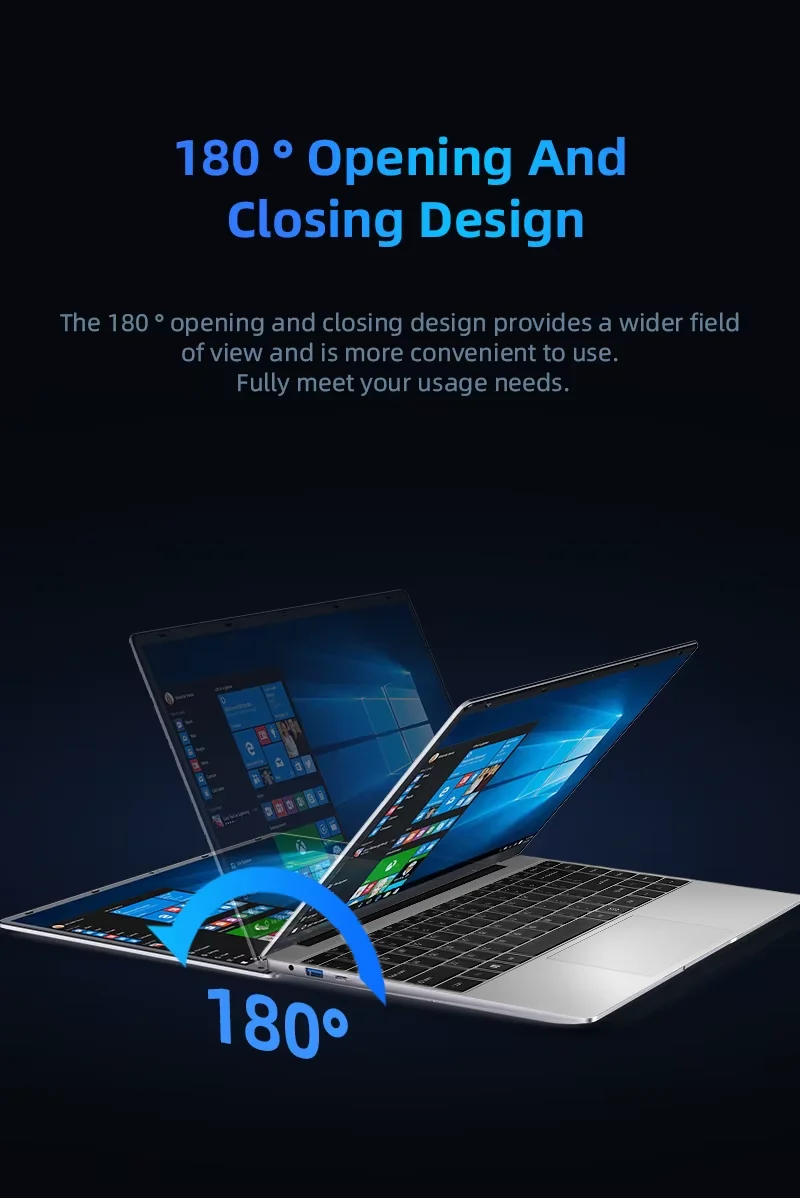 Computer portatile Windows 11 da 14,1 pollici Intel Core i7 7500U 12 GB DDR4 512 GB 1 TB SSD Sblocca Notebook PC Computer 1080 P Laptop da ufficio