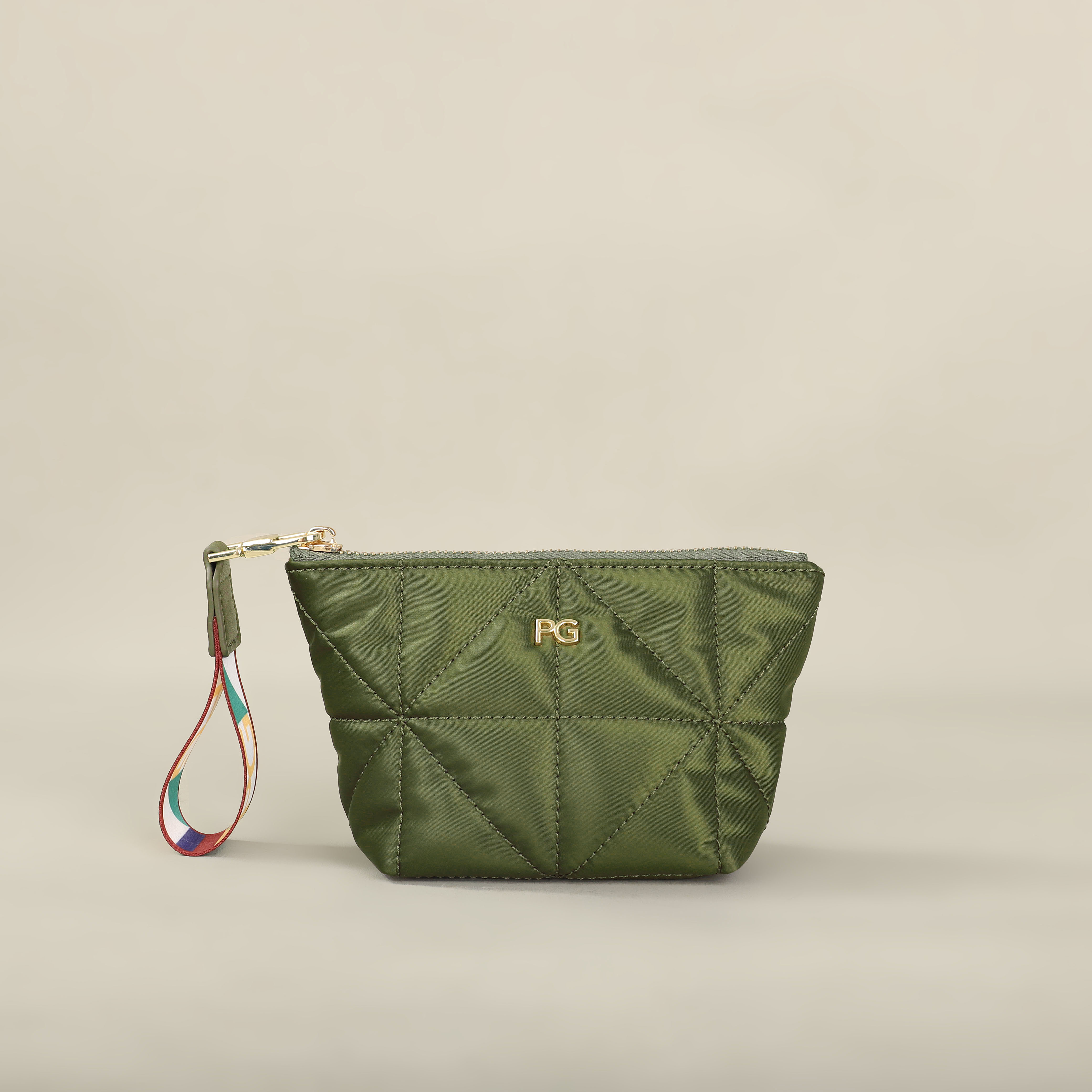 PG 2026. Нейлоновая сумка для мелочи. Маленькая водонепроницаемая косметичка с принтом на молнии.