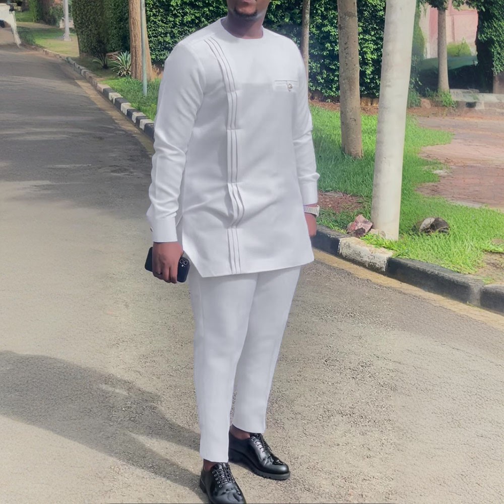 ชุดคาฟตันแอฟริกัน2ชิ้นสูทหรูหราสำหรับผู้ชาย, ใหม่ฤดูร้อนชุดอาบายาแบบดั้งเดิมเซ็ทชุดนอนเด็กสไตล์ดาชิกิ