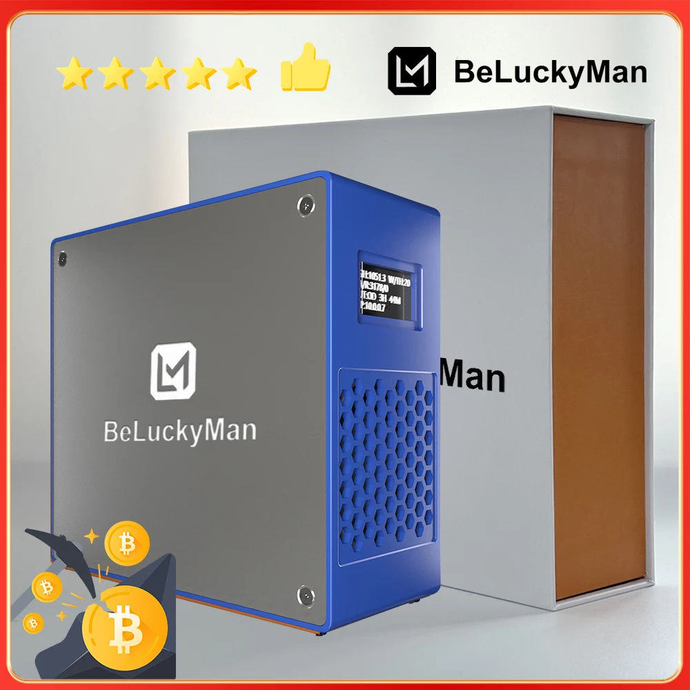 Btc miner machine lv07 crypot solo miner BTC BCH BSV DGB WIFI 1TGH/S SHA256 BM1366 asic mining