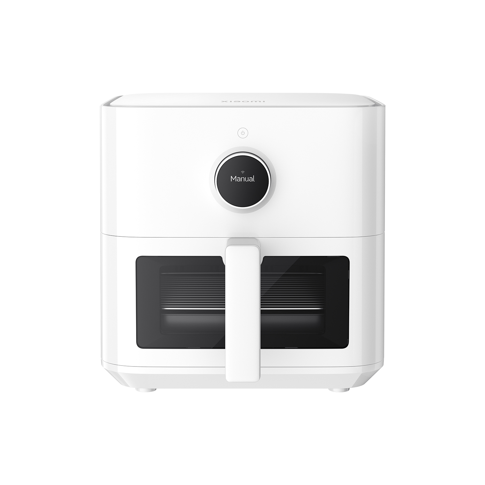 Oficial | Smart Air Fryer 5.5L, Diseño flip-free, Ventana transparente para una mejor visualización, Recetas predefinidas para cocción con un toque