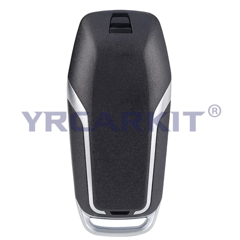 リモートスマートキーフォブシェルケース、キーレスエントリー、フォードフュージョン、マスタング、エクスプローラー、lsheln、mkz、mkc、2013-2017用ボタンパッドカバー