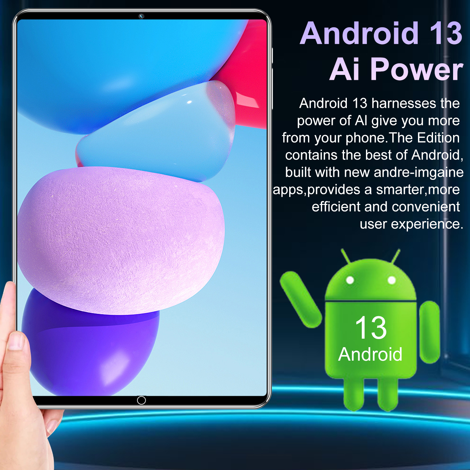 2025 5G Original 11.6inch 16GB RAM 1TB ROM Tablet Android13.0 12000mAh 10core WIFI Bluetooth Network large screen Office Study