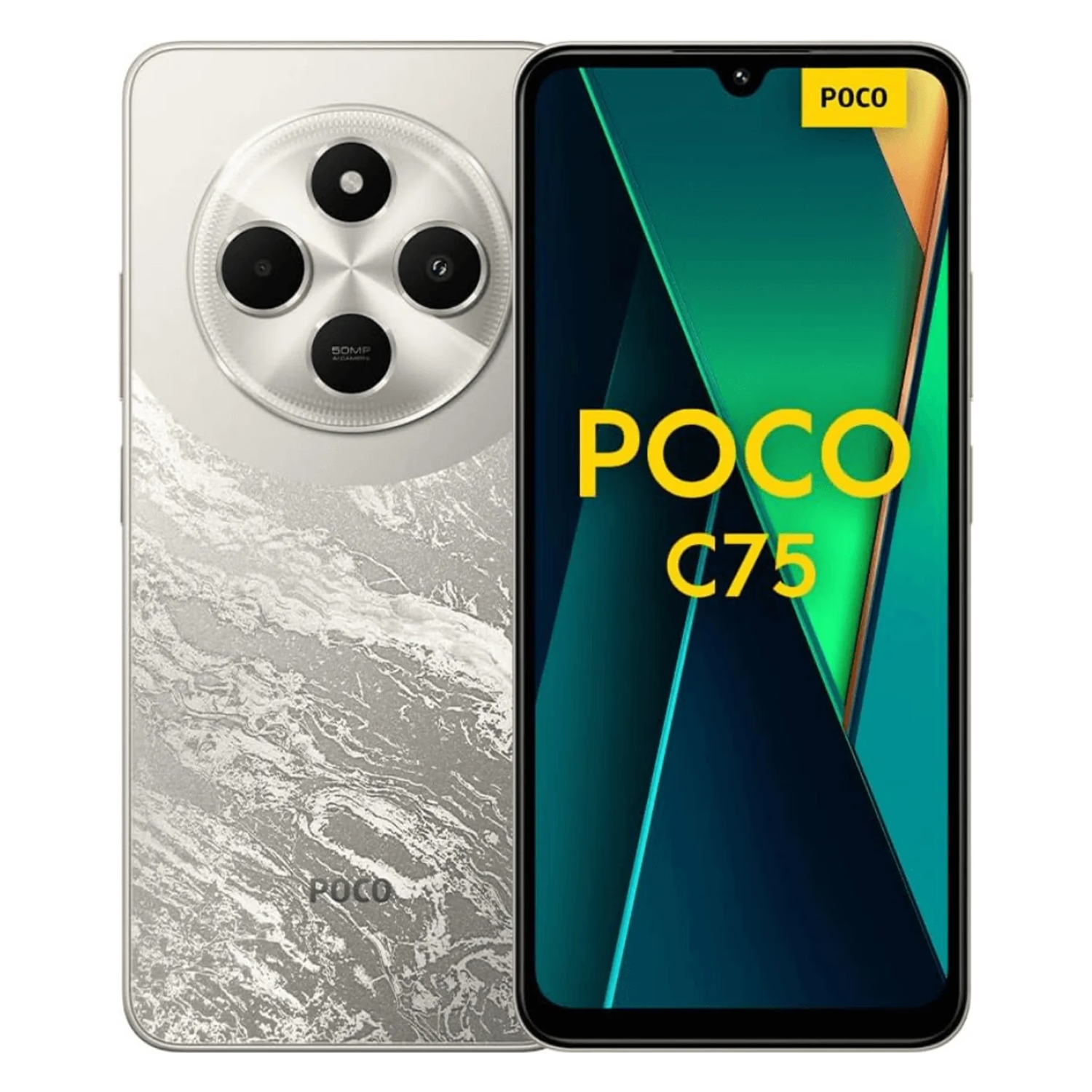 Xiaomi Poco C75 NFC Dual Sim de 256GB/8GB Ram de 6.74" 50MP/13MP - Dourado (Global)