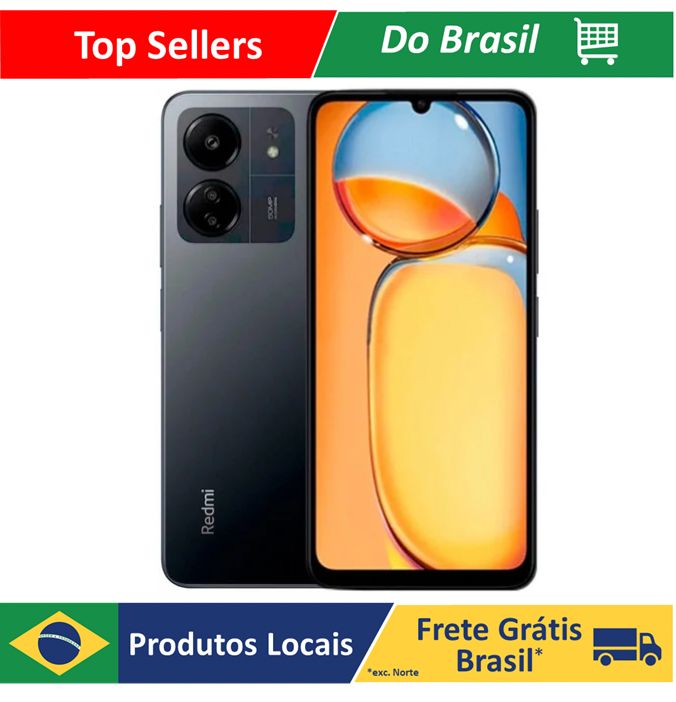 Xiaomi Redmi 13C DS 4/128GB 6.74" 50+2+2/8MP A13 - Midnight Black