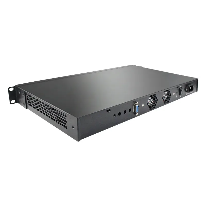 1U Rackmount Intel N5105 J4125 Quad Core PC Firewall Server With 6 Intel I225 I226 NICs Soft Router for pfSense OPNsense AES-NI