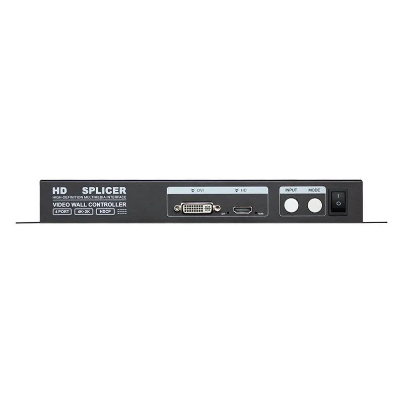 AMS HVS-C4 profesional 4K TV al aire libre HD controlador de pared de vídeo 2X2 TV pared HDCP múltiples pantallas empalmador para modo de empalme
