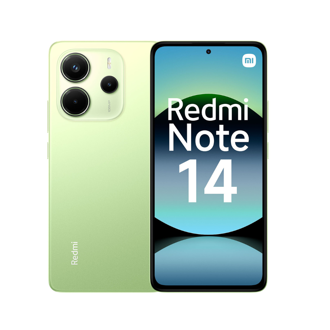 Redmi Note 14 Processador 4G, 128GB + 6GB de RAM, Helio G99-Ultra, Câmera 108MP, Original, Global, Novo
