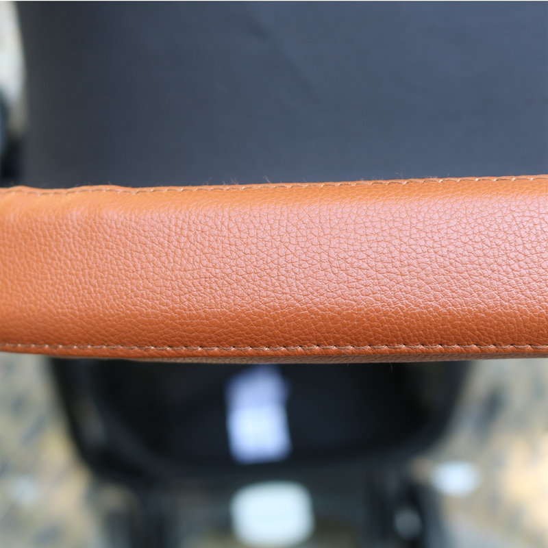 PU Leather Armrest Cover For Silver Cross Wave Handle Bumper Sleeve Case Bar Protective Cover Baby Stroller Pram Accessories