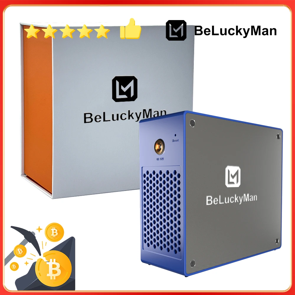Btc miner machine lv07 crypot solo miner BTC BCH BSV DGB WIFI 1TGH/S SHA256 BM1366 asic mining