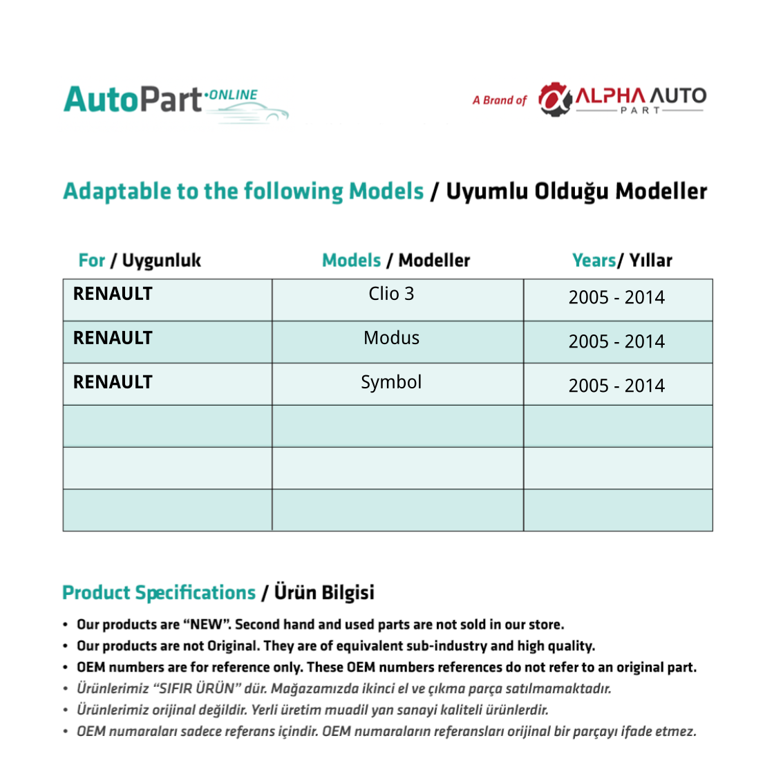 Alavanca de ajuste de assento para Renault Clio 3, símbolo, Modus-2 peças