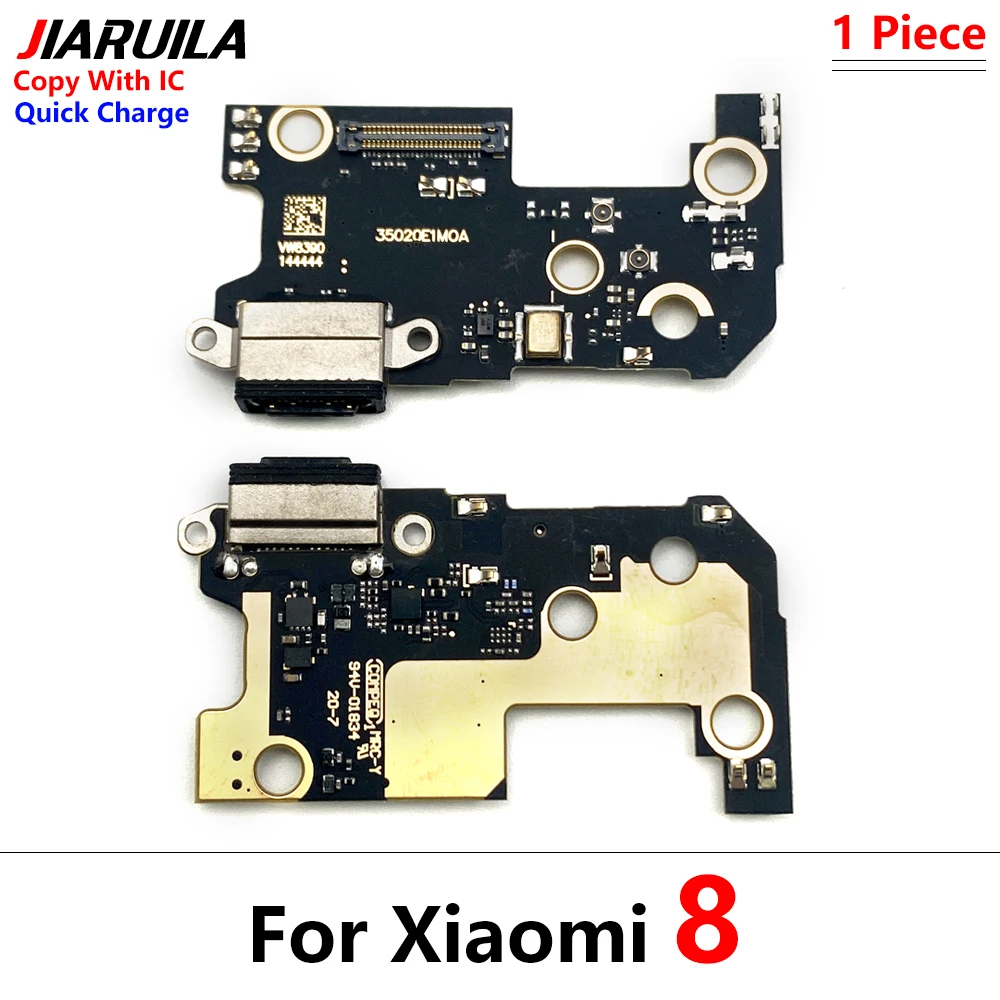 Nuevo para Xiaomi 10T 9T 10 11T Pro 12T 10 Lite USB con puerto de carga Micro Cable flexible con placa de micrófono IC