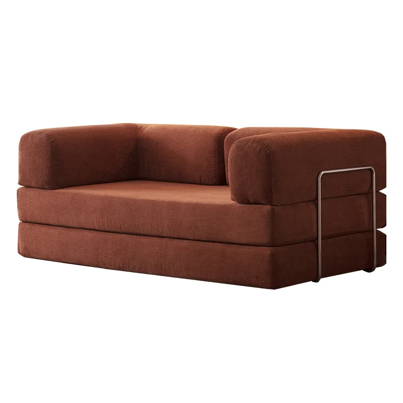 Espansione con un clic! Divano letto pieghevole intelligente dal design minimalista nordico, dorme presto come sdraiarsi