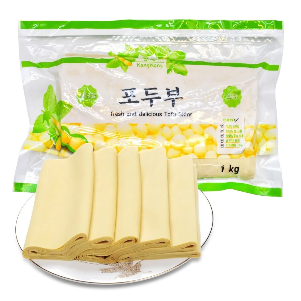 국내산 non-gmo 냉장 포두부1KG 건두부 마라탕 마라향궈 훠궈 샤브샤브