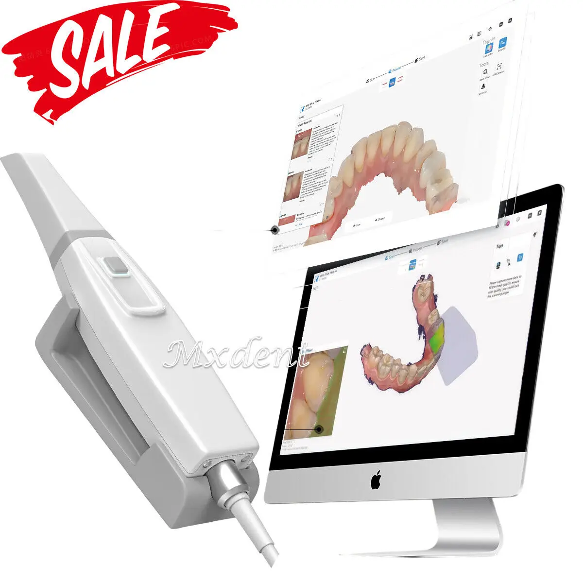 Dental Intra-oral 3D Scanner w/ Scanning Software System FDA CE