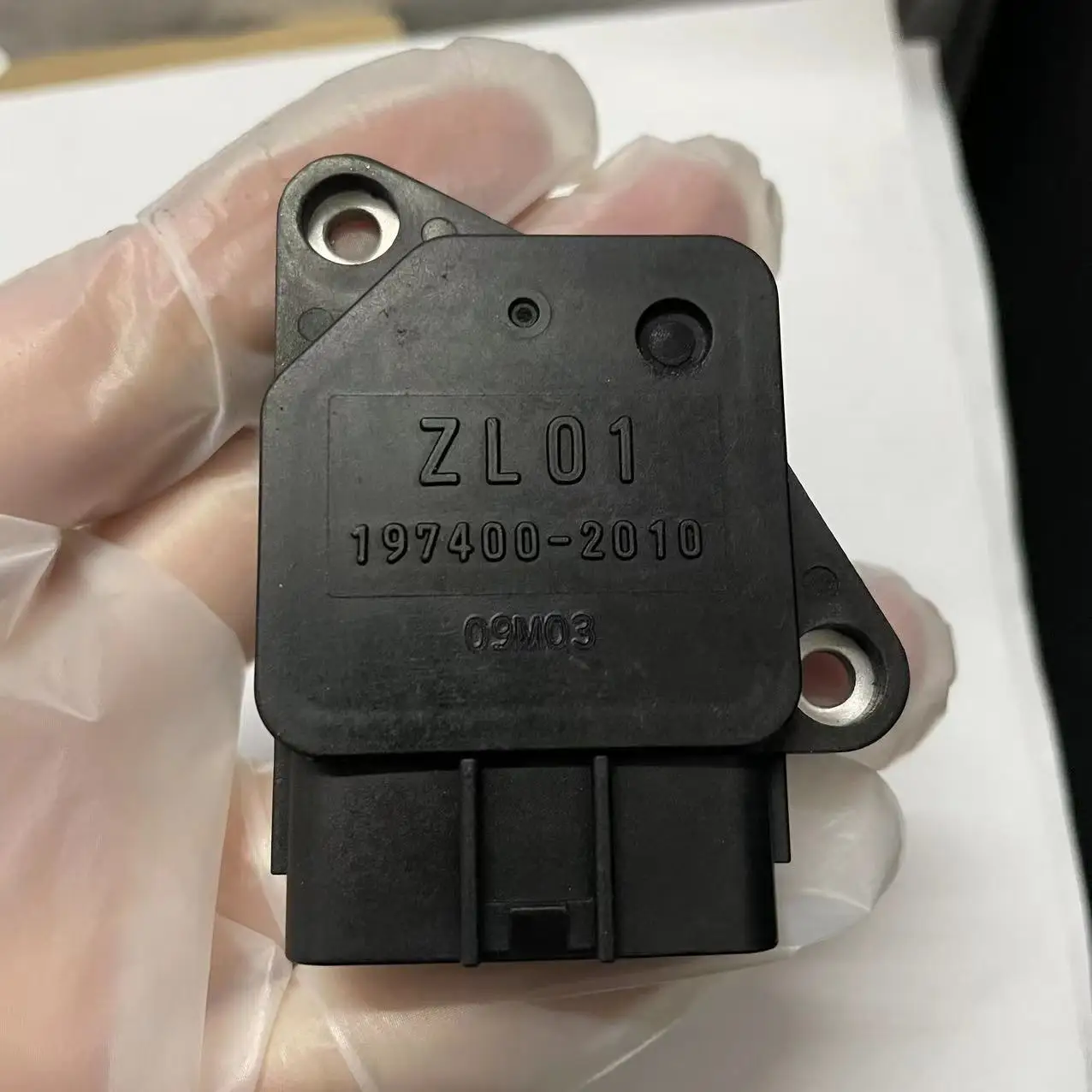 1szt 197400 -2010 ZL01 Czujnik masowego przepływu powietrza do Mazda- 3 BK 5 CR19 GG GY 6 MVP LW 197400   2010 1974002010