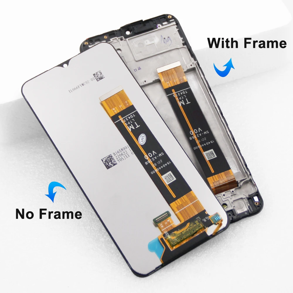 AAA Qualität Für Samsung A23 5G A236 A236B A236U LCD Display Touch Screen mit rahmen Digitizer Montage Für Samsung a236U1 Bildschirm