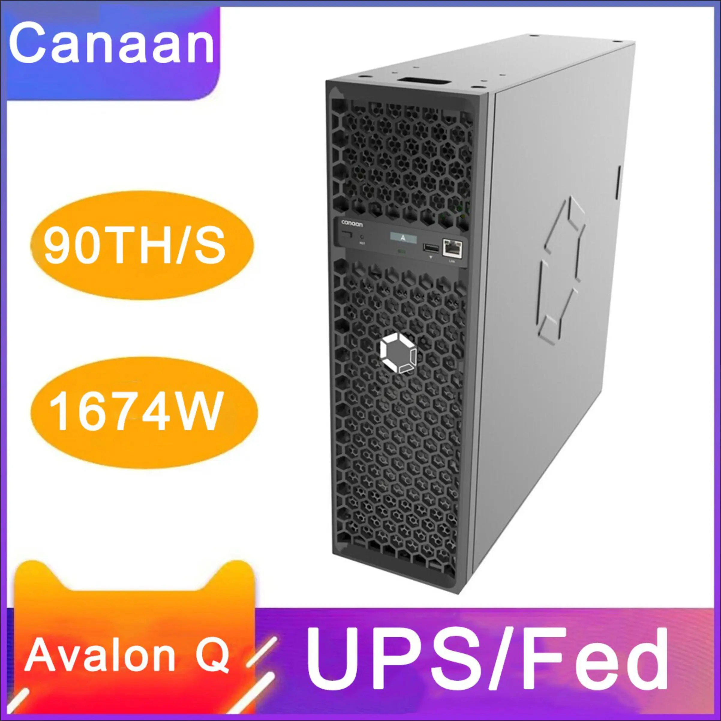 Excelente hardware de mineração 🚀   Canaan Avalon Q 90TH/S 800W - 1674W Encomende agora! !
