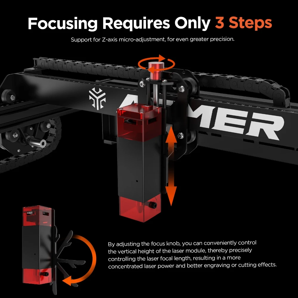 ACMER P1 10W powerful laser Engraver woodworking cutting machine Wifi APP control wood panel engraving cutting 400x410mm Size