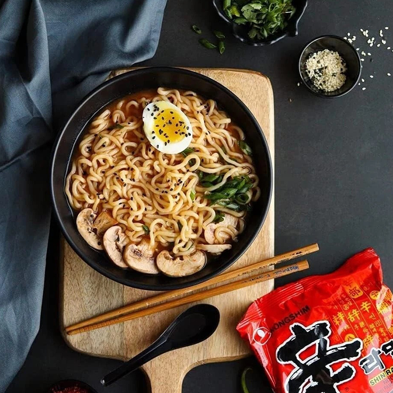 NongShim, Shin Ramyun Instant Ramen Noodle , Gourmet Spicy (Pack of 40)