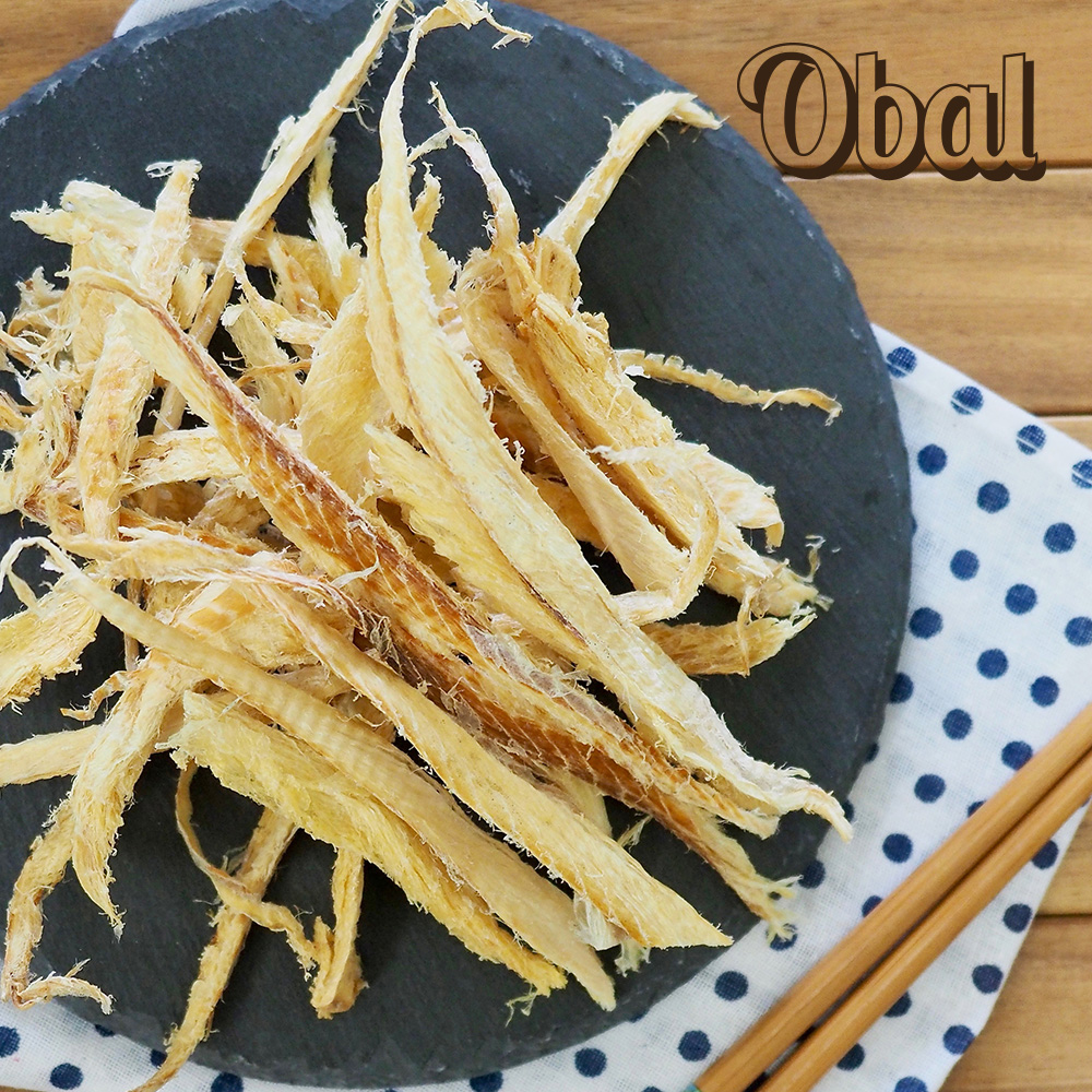 오발 황금빛깔 황태채500g / 먹태 짝태 / 잘 마른 명태살 / 마른안주