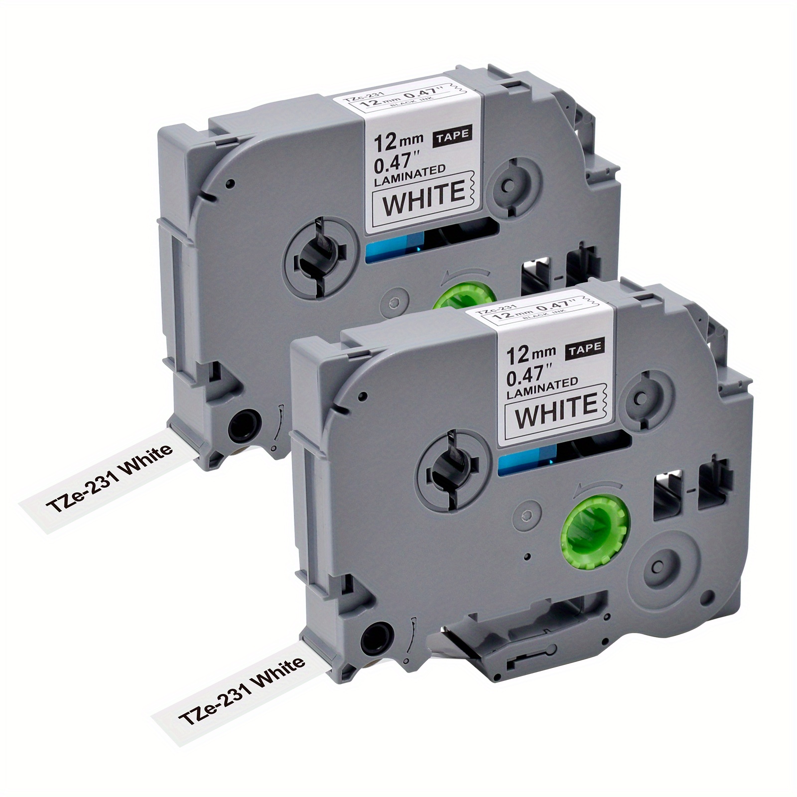 TAE-231 compatibele labeltape voor GL-100 PT-200 300 300B PT-1000 PT-1200 PT-1300 PT-P300BT