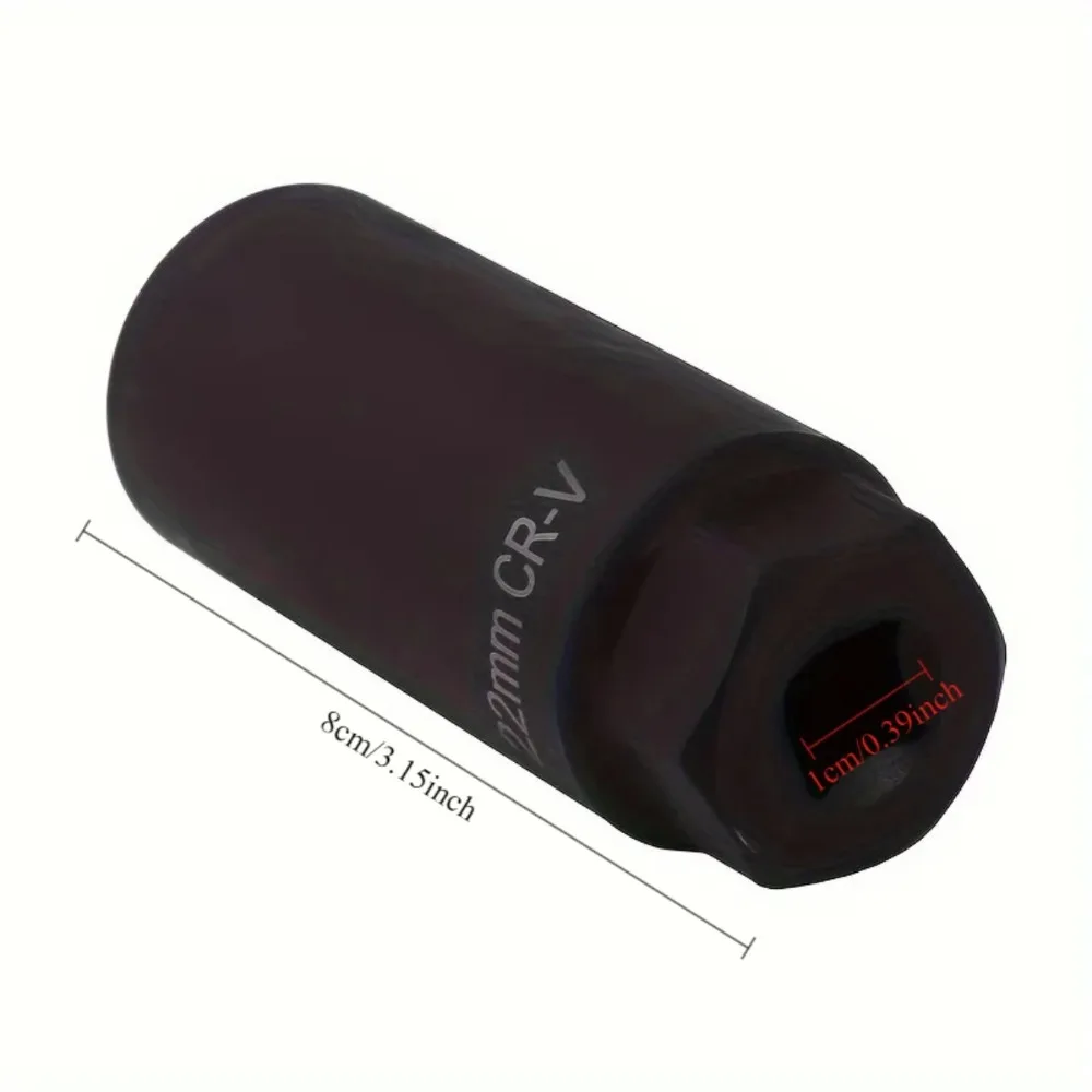 1PCS Universal 22mm 3/8" Drive Car Lambda Oxygen Sensor Socket Wrench Removal Installation Tool Professional Car Accessories
