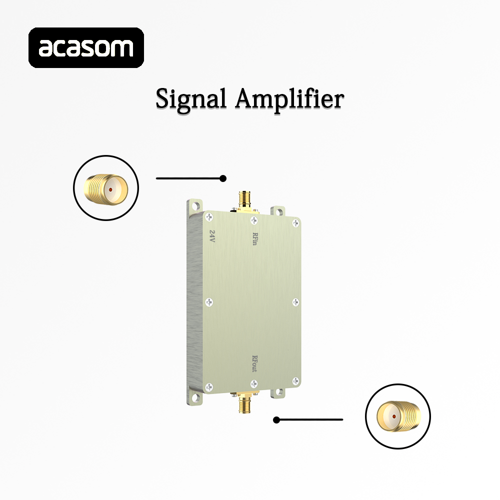 433MHz 40W RF ハイパワーアンプワイヤレス信号エクステンダースイープ信号源ドローン用