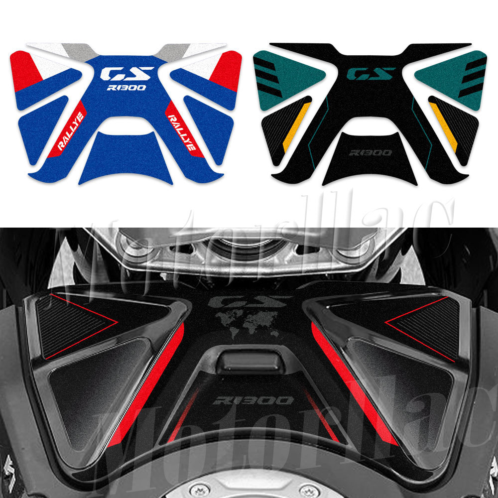 Для R1300GS R1300 GS тройной черный трофей, наклейки на перчаточную коробку для мотоцикла, защитные наклейки на бак Motorrad