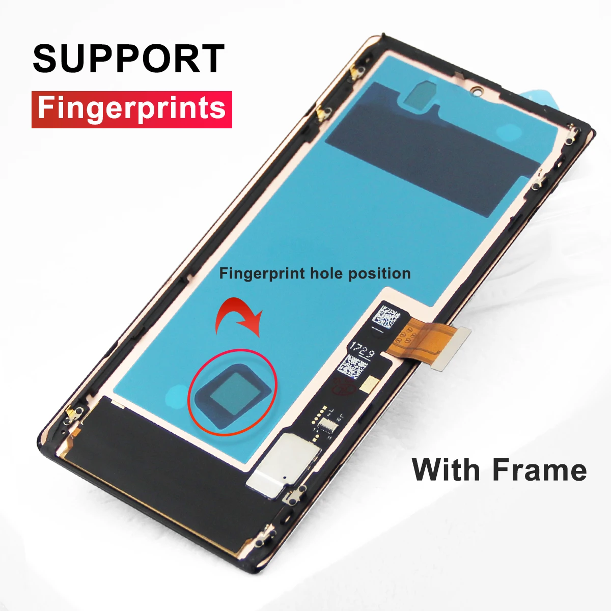6,7 "Für Google Pixel 6 Pro lcd Display Ersatz Für Google Pixel 6 Pro GLUOG G8VOU GF5KQ Display Touchscreen digitizer