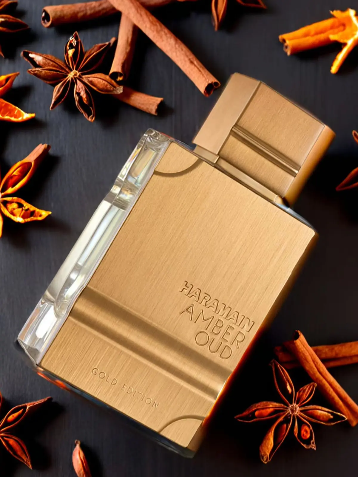 Haramain gold edition -Luxury Amber & Oud Perfume – Perfume Duradero con Notas Amaderadas y Florales