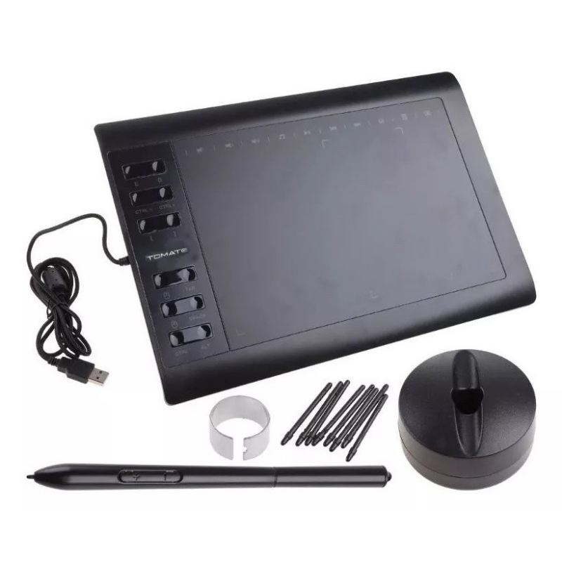 Mesa Digitalizadora Tomate com Caneta De Experiência Natural 11,6 Com Sensibilidade de Pressão