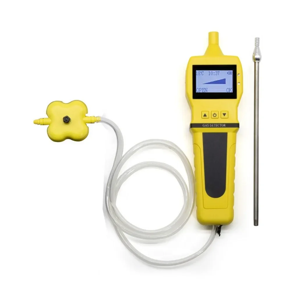 Bosean Multi Gas Detector O2 H2S CO LEL 4 in 1 Gas Meter Oxygen Hydrogen Sulfide Carbon Monoxide Combustible Gas Leak Detector