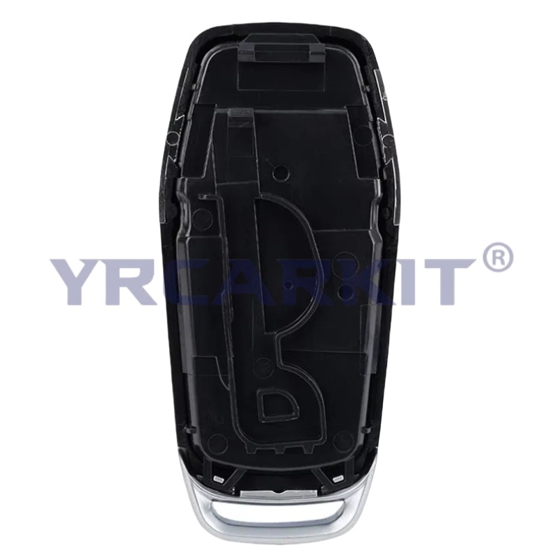 リモートスマートキーフォブシェルケース、キーレスエントリー、フォードフュージョン、マスタング、エクスプローラー、lsheln、mkz、mkc、2013-2017用ボタンパッドカバー