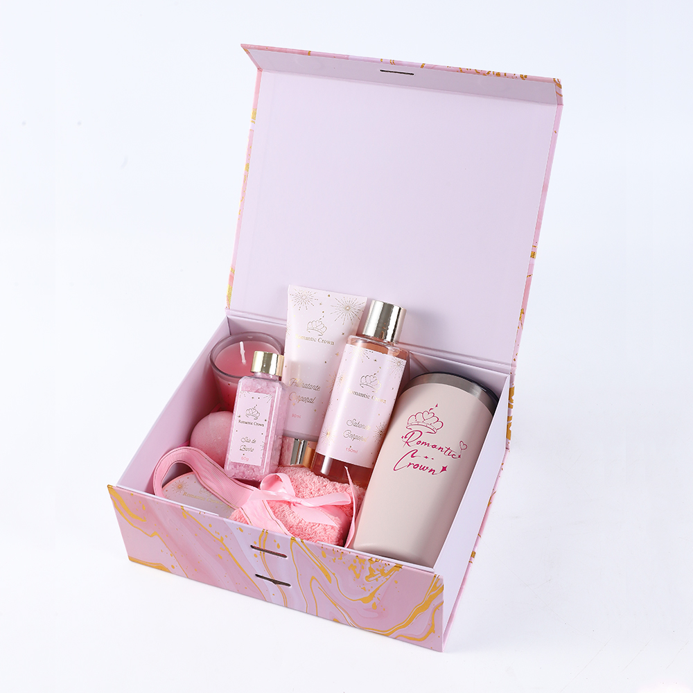Romantic Crown 9pcs Kit De Spa, Prenda Para Casais, Presentes De Nata Dia dos Namorados