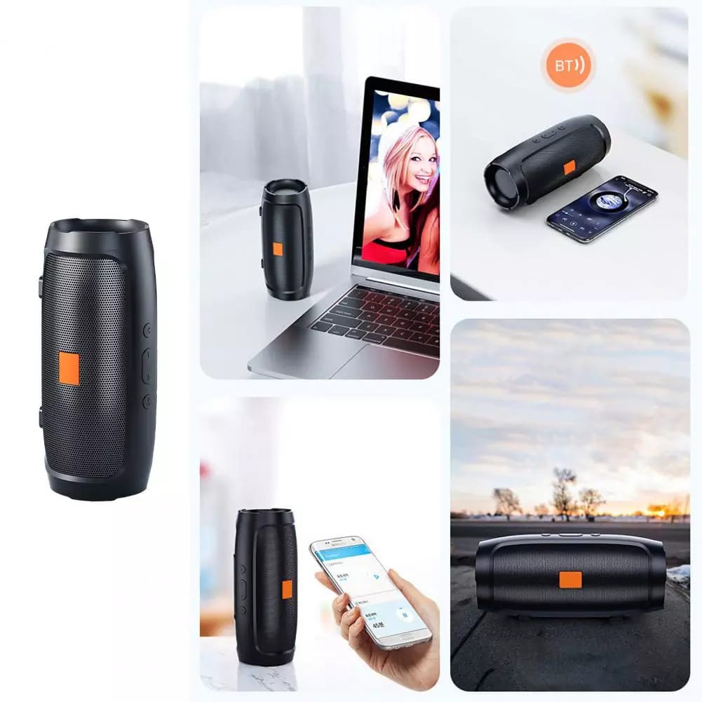 DAFUSHOP Caixa De Som Portatil  AL-006 Potente com bluetooth fm e entrada usb Alto-falante ENVIO RÁPIDO