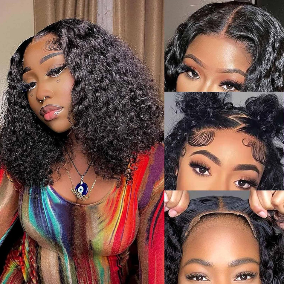 Парики из 100% человеческих волос, 16 дюймов, 13X 4