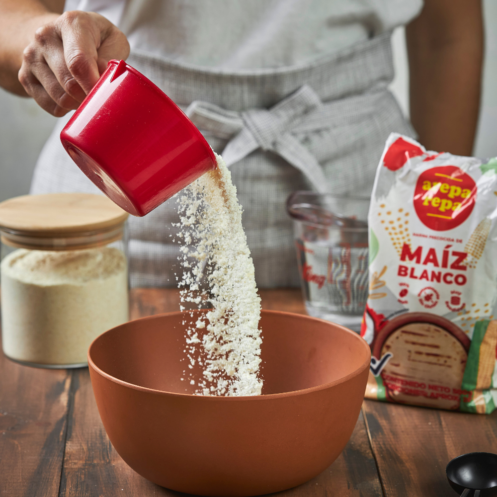 Arepa Repa- Pre cooked white corn meal (Pack of 10)