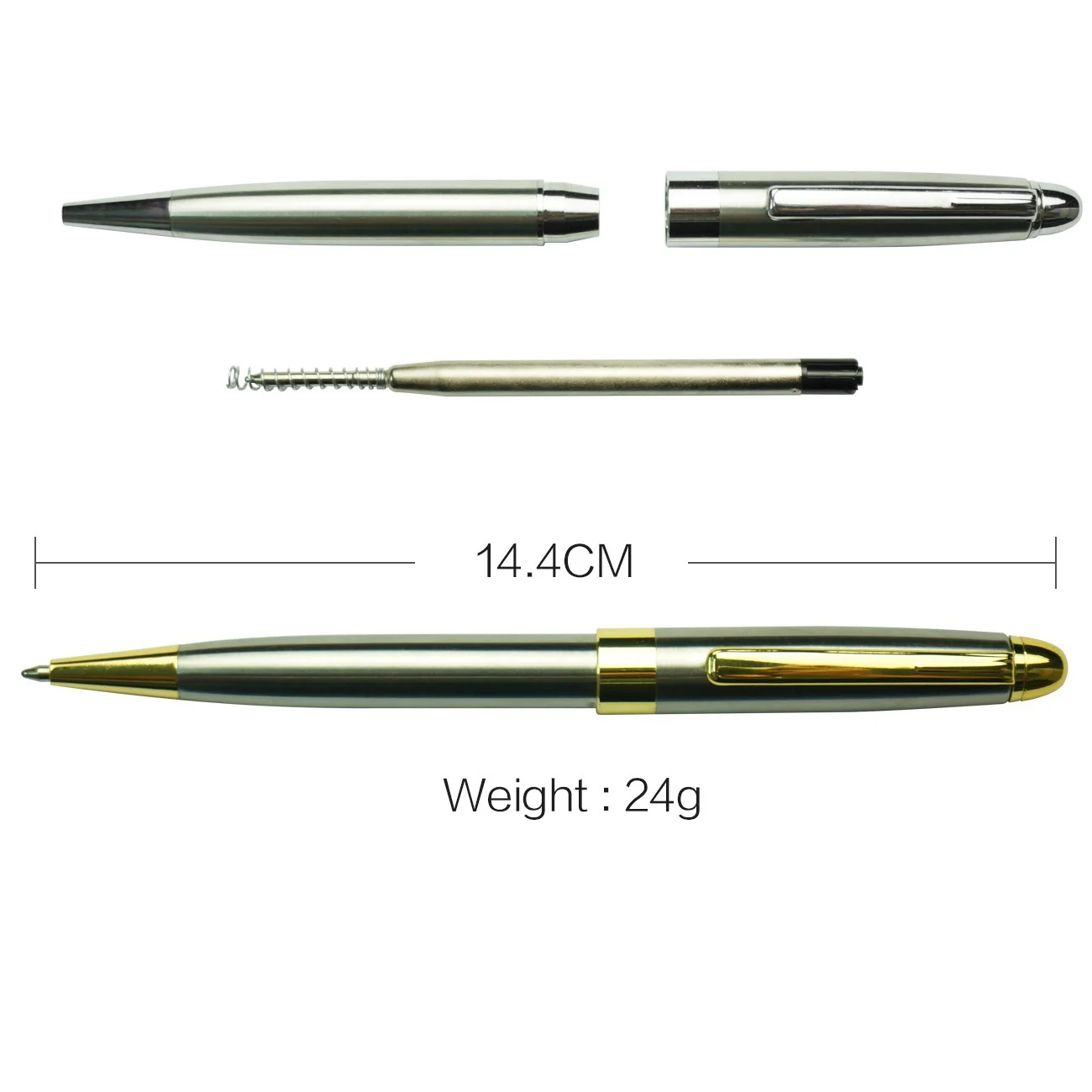 ปากกาลูกลื่นที่อยู่อาศัย Retractable Ball Point ปากกา Smooth Writing Roller Ball ปากกา Elegant ปากกาลายเซ็นปากกาของขวัญสําหรับผู้ชายผู้หญิง