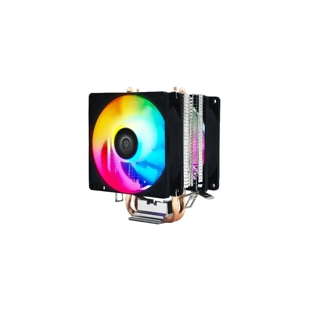 Air Cooler Processador Duplo PC CPU RGB Intel AMD Universal Sistema de Refrigeração G-VR342 Eficiência e Desempenho Ideal Gaming