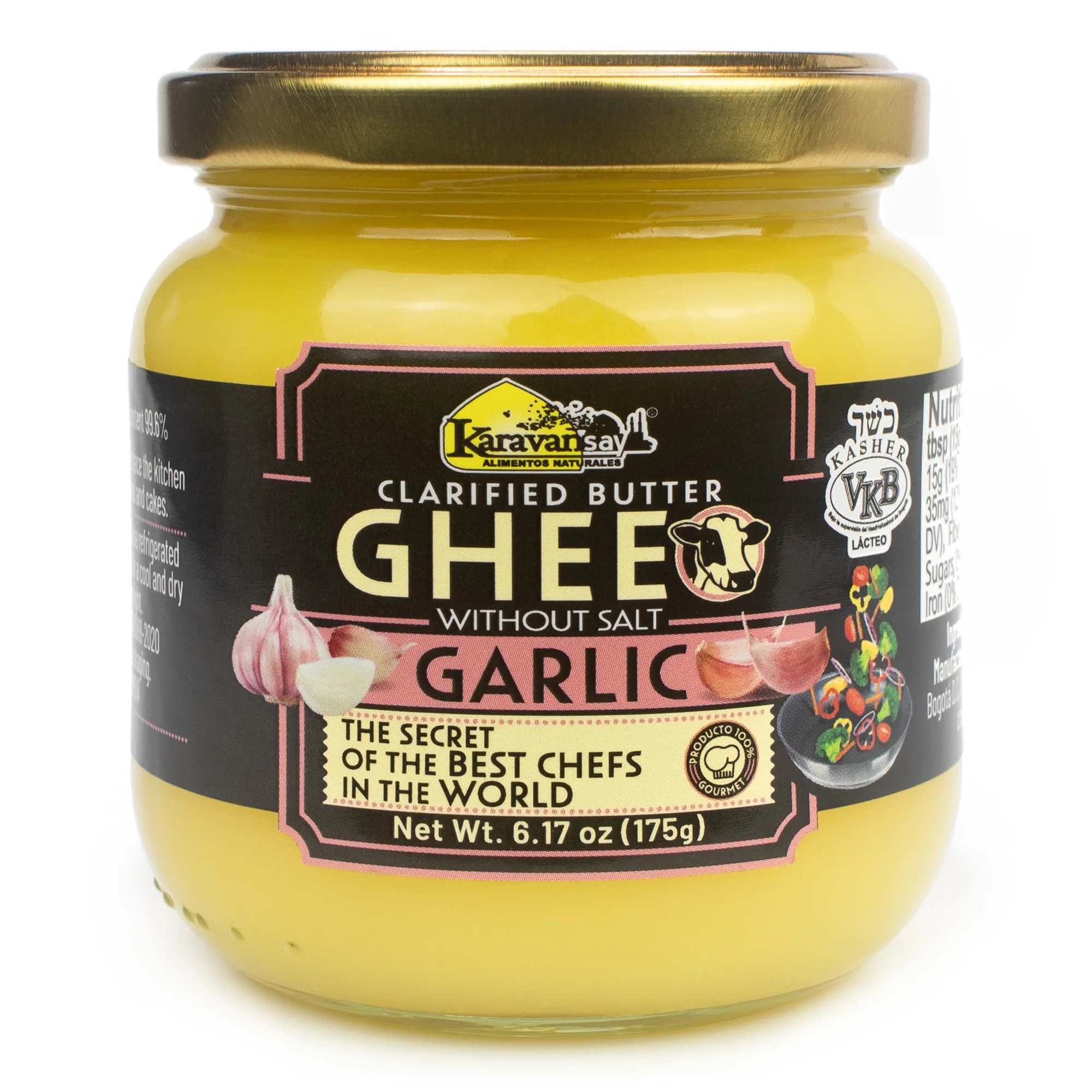 (3packs) Karavansay Butter Ghee Garlic 6.17 Oz